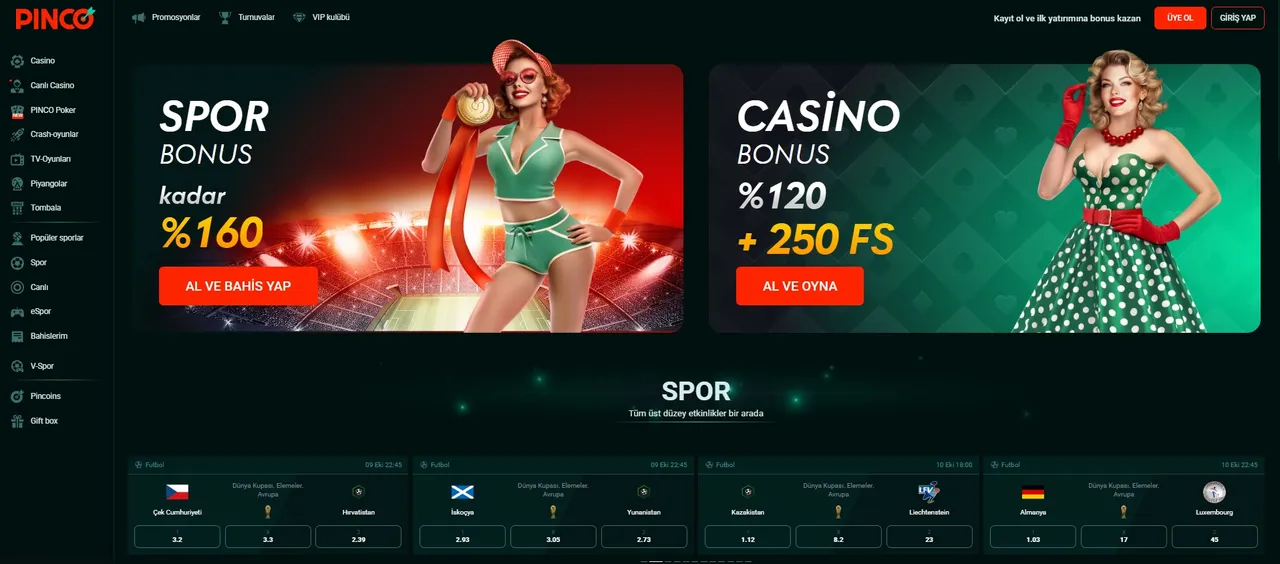 Pinco Casino giriş adımları: hızlı ve güvenli erişim Pinco Casino giriş adımları